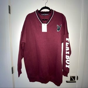 playboy sweater dress